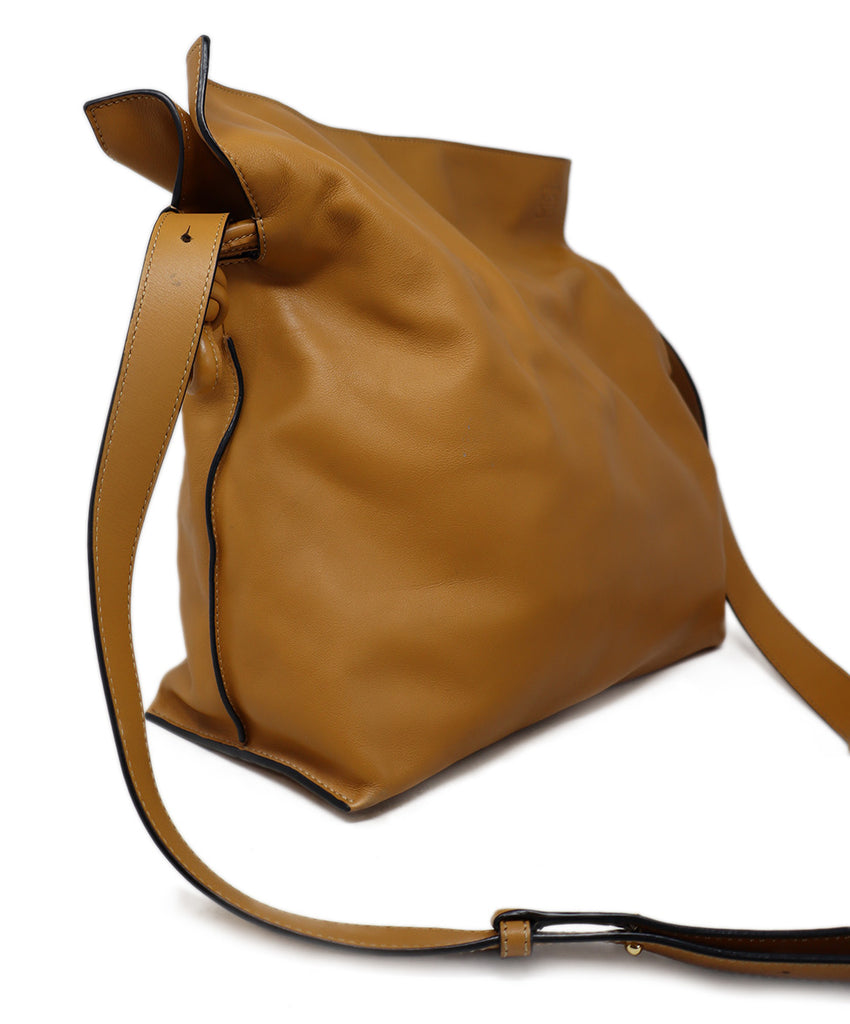 Loewe Tan Leather Flamenco Bag 1