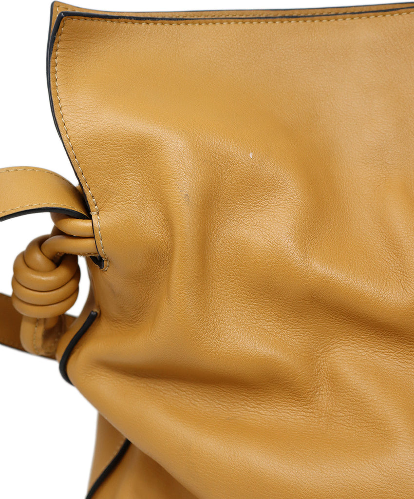 Loewe Tan Leather Flamenco Bag 10