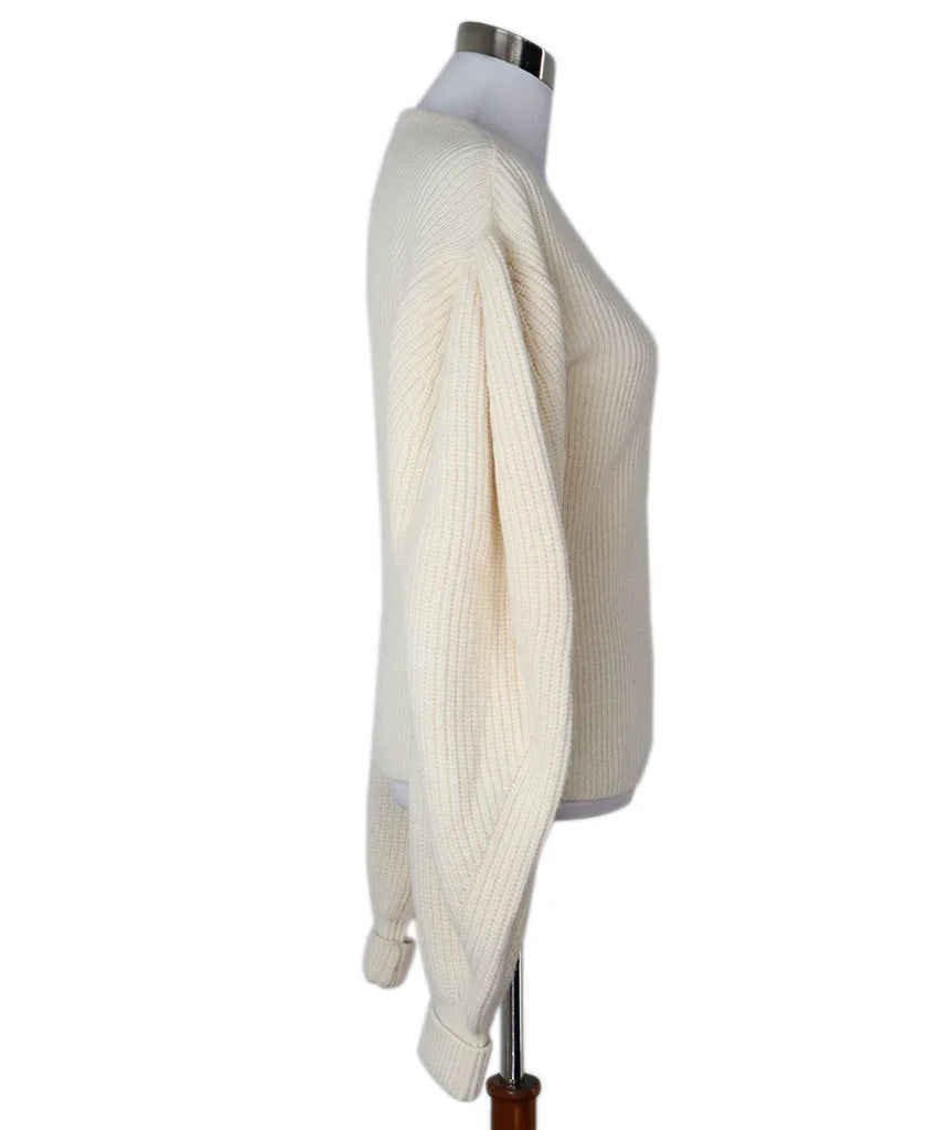 Loewe Ivory Wool Sweater sz 6 - Michael's Consignment NYC