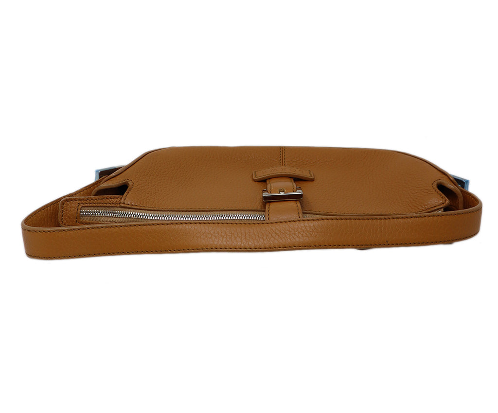 Loewe Tan Leather Shoulder Bag 4