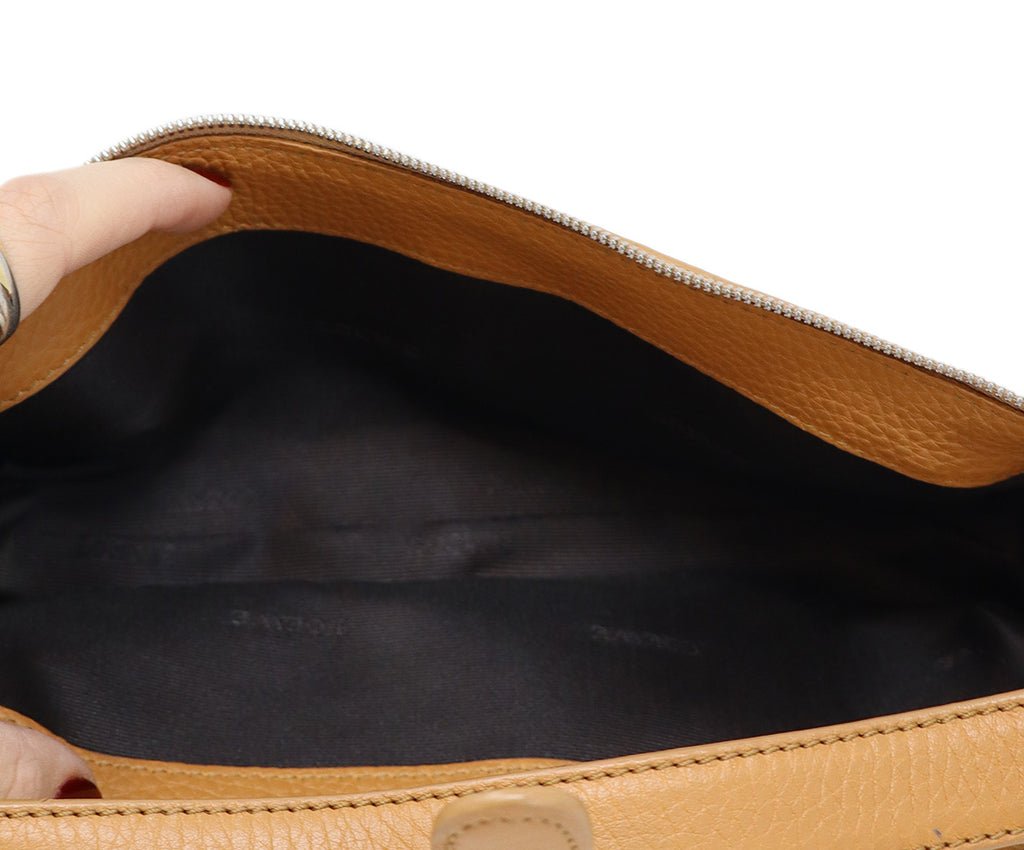 Loewe Tan Leather Shoulder Bag 5