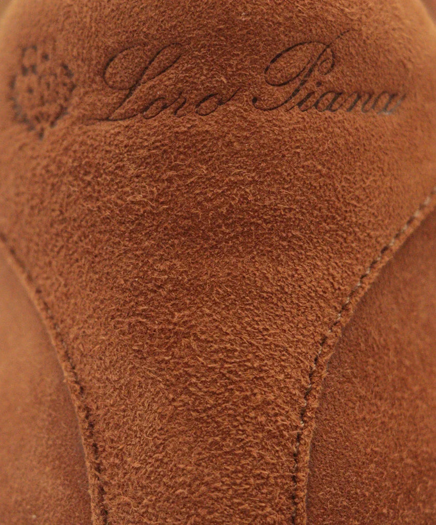 Loro Piana Brown Suede Sneakers sz 7 - Michael's Consignment NYC