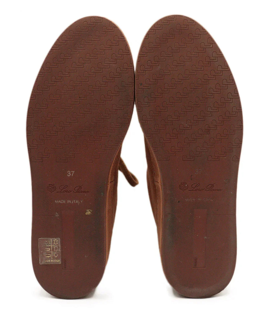 Loro Piana Brown Suede Sneakers sz 7 - Michael's Consignment NYC