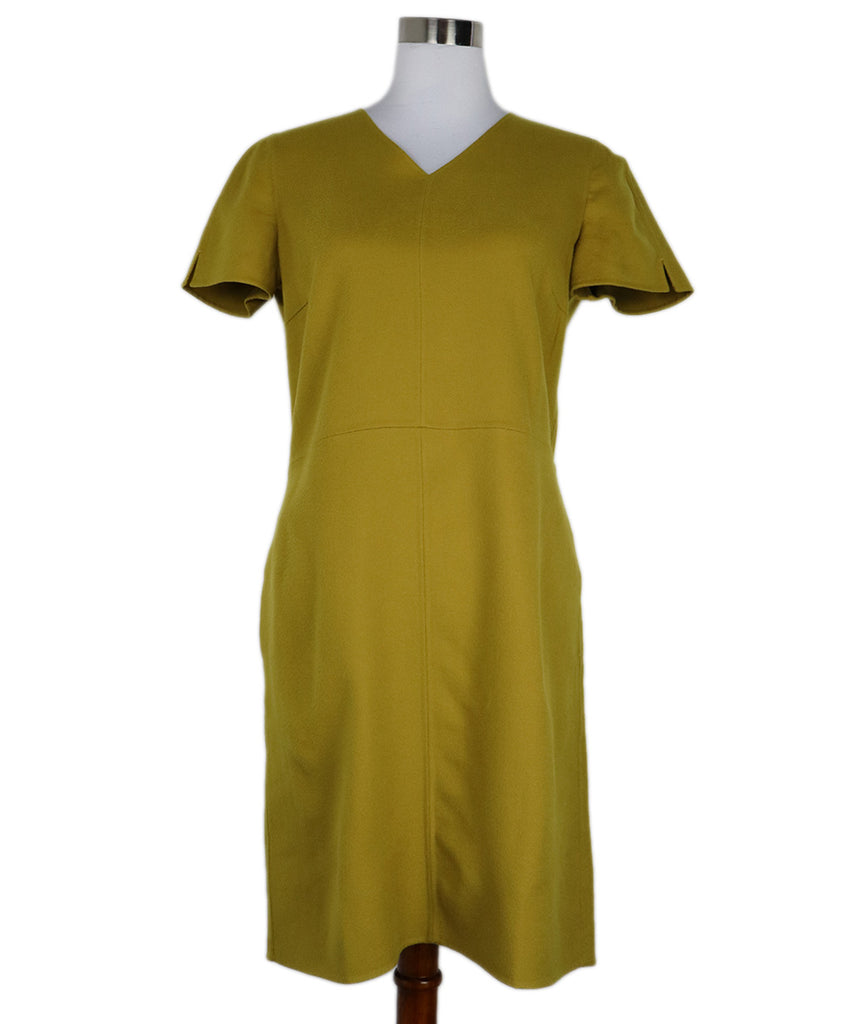 Loro Piana Chartreuse Cashmere Dress 