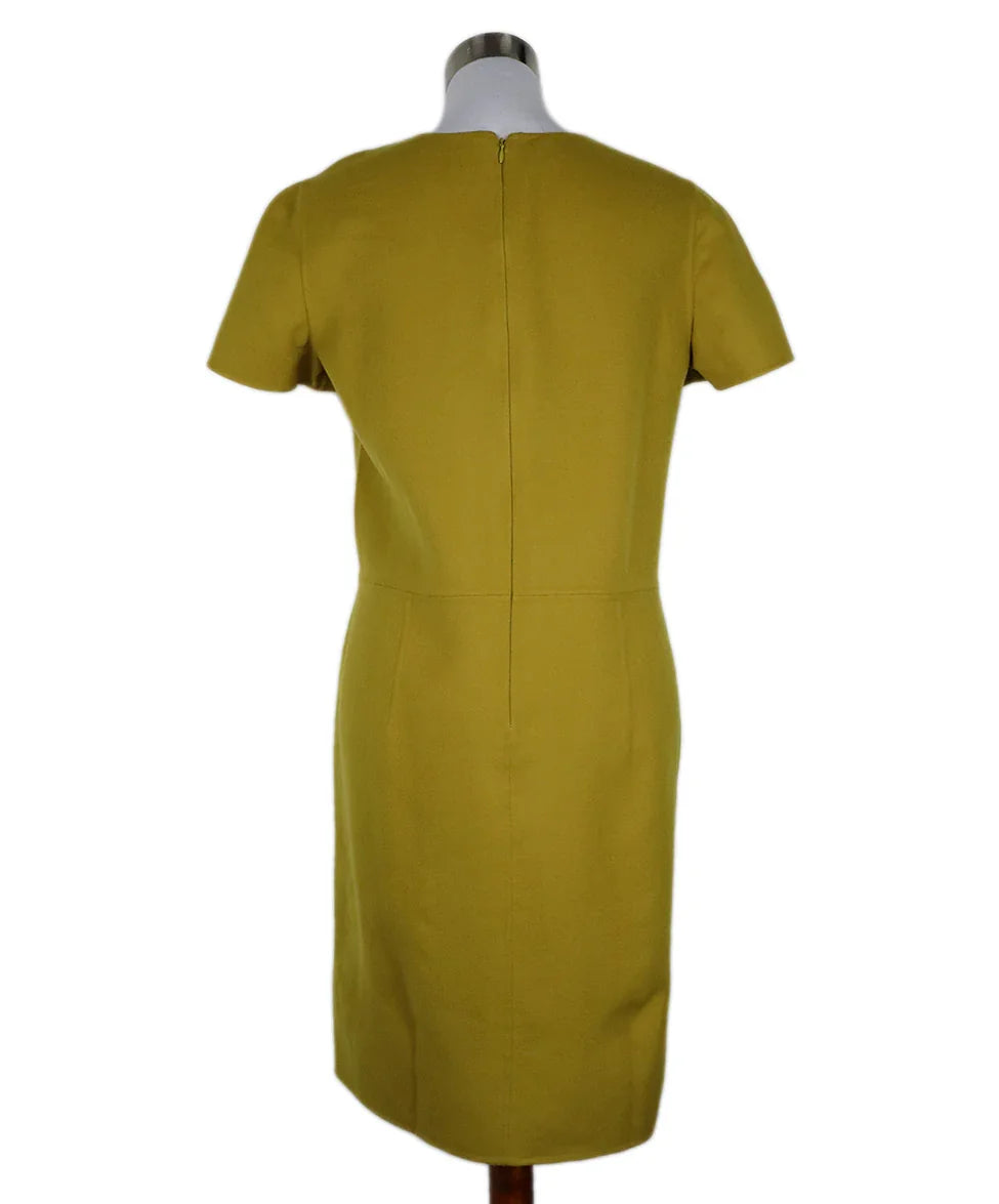Loro Piana Chartreuse Cashmere Dress sz 8
