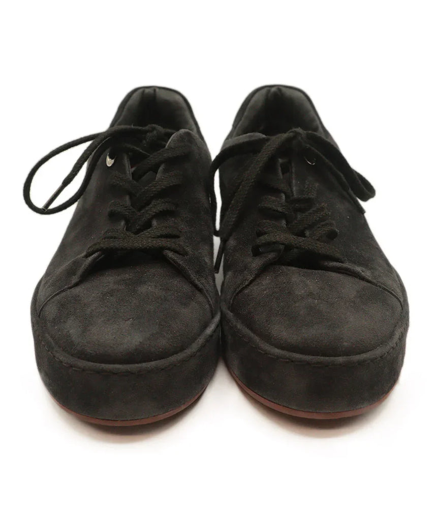 Loro Piana Charcoal Suede Sneakers sz 7 - Michael's Consignment NYC