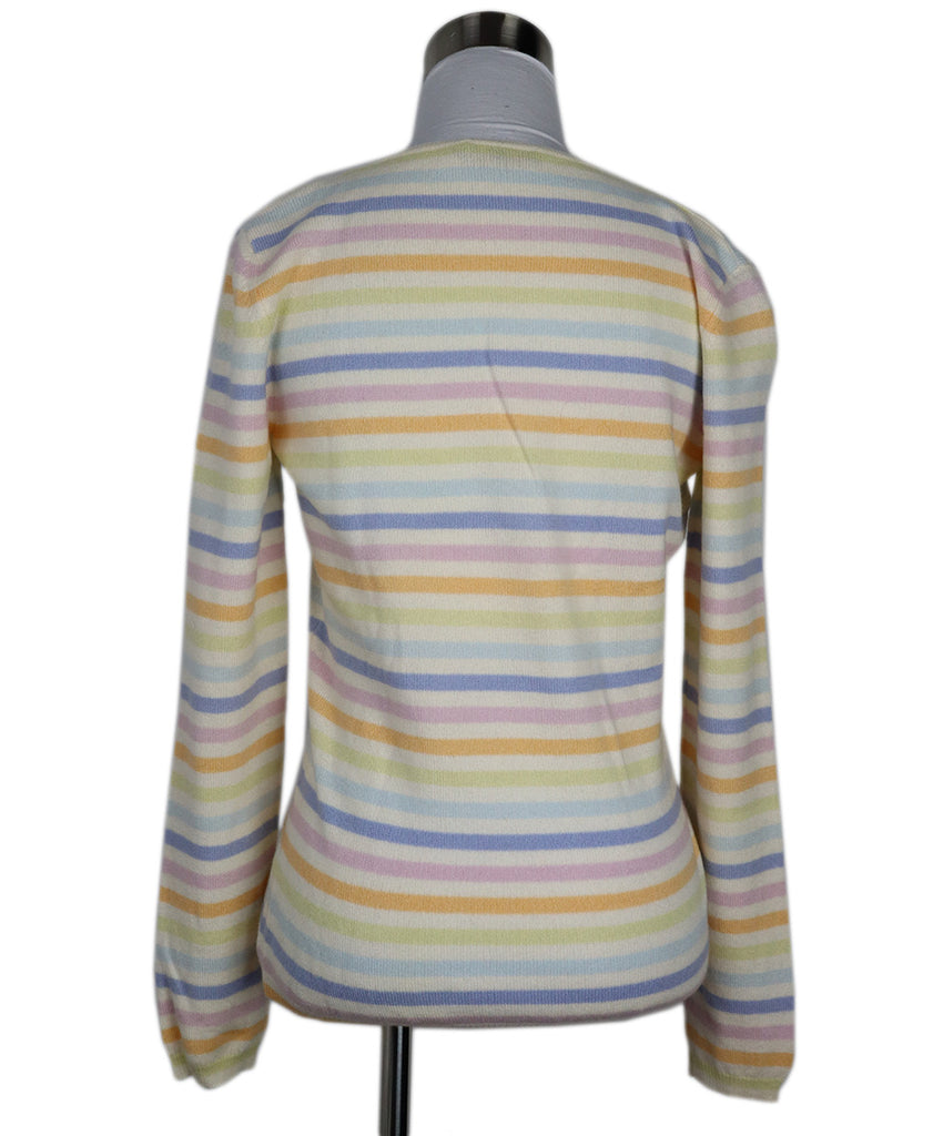 Loro Piana Multicolor Striped Cashmere Sweater 2