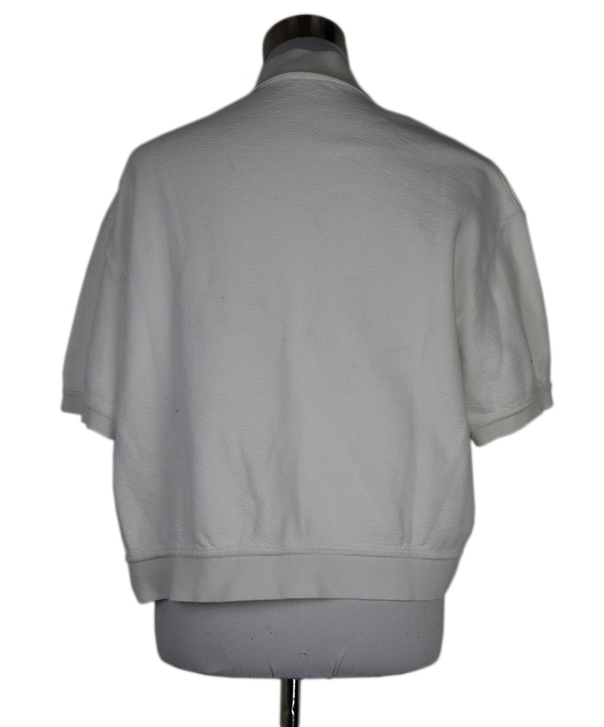 Loro Piana White Cotton Top 1