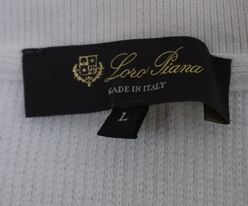 Loro Piana White Cotton Top 3