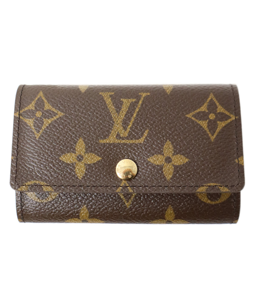 Louis Vuitton Brown Monogram Key Holder 