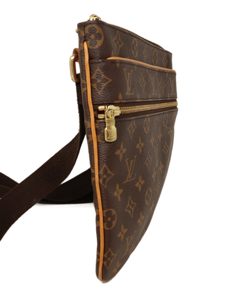 Louis Vuitton Brown Leather Monogram Valmy Pochette 1