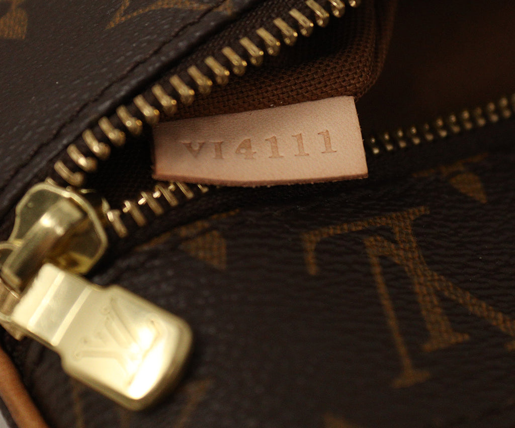 Louis Vuitton Brown Leather Monogram Valmy Pochette 6