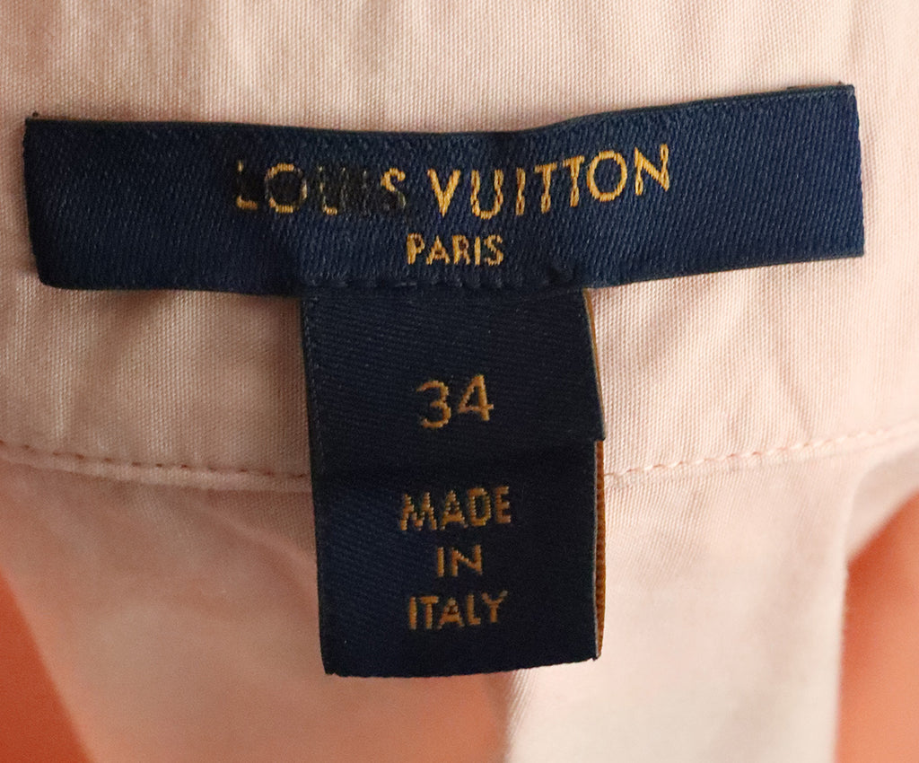 Louis Vuitton Pink Cotton Top 3