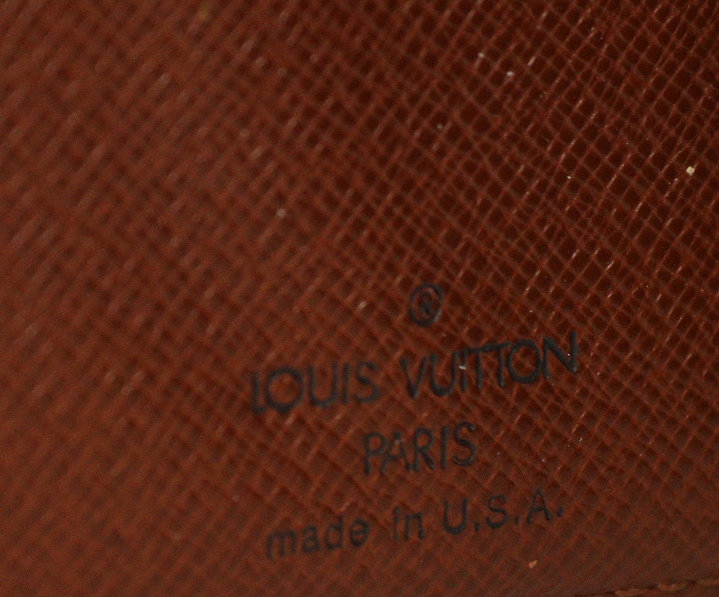 Louis Vuitton Brown Monogram Leather Wallet 8
