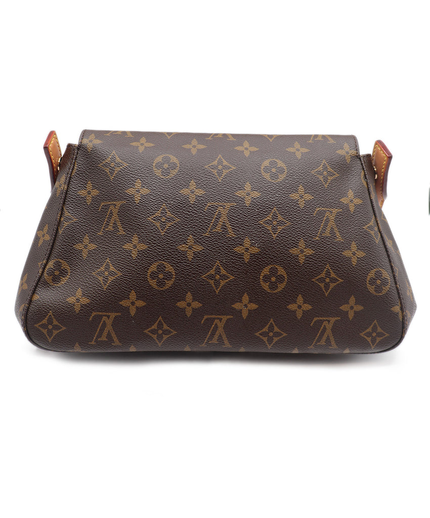 Louis Vuitton Brown Leather Looping Flap Bag 2