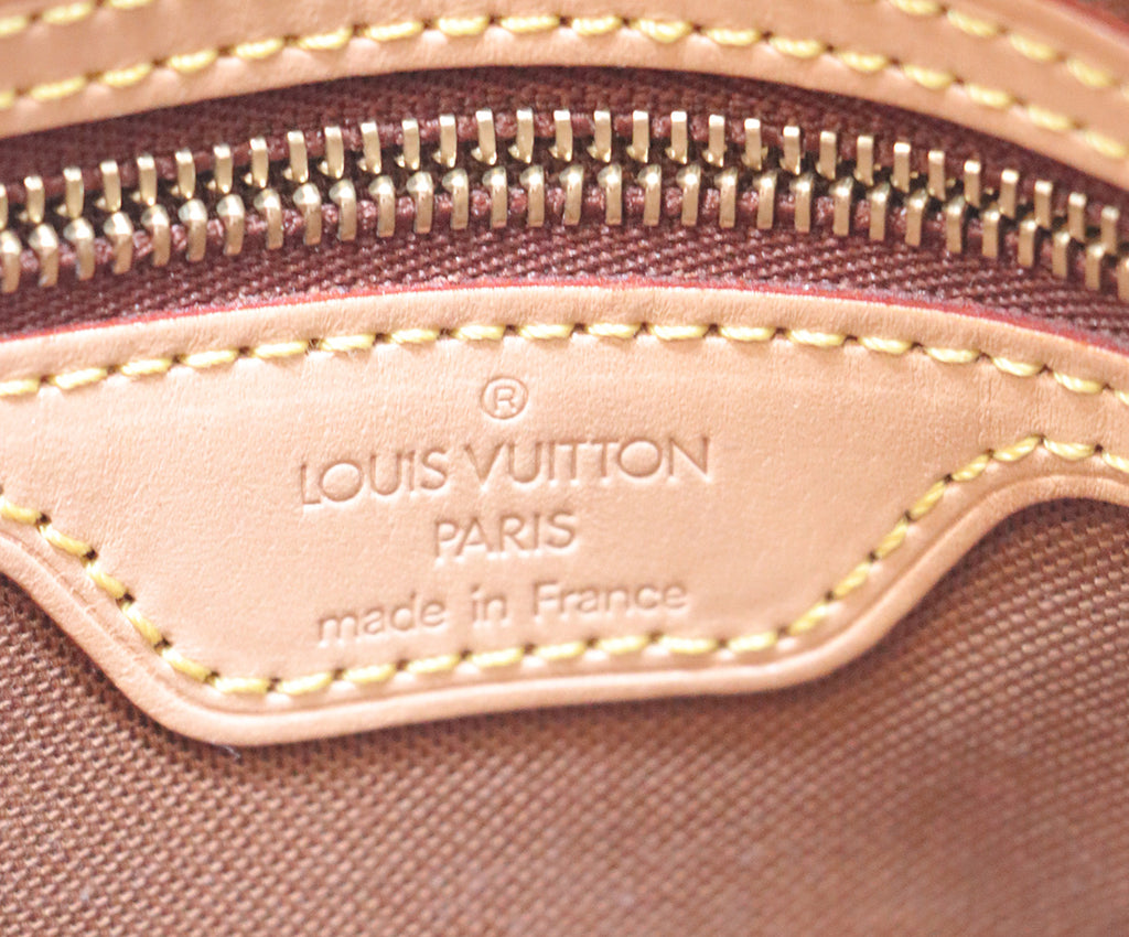 Louis Vuitton Brown Leather Looping Flap Bag 6