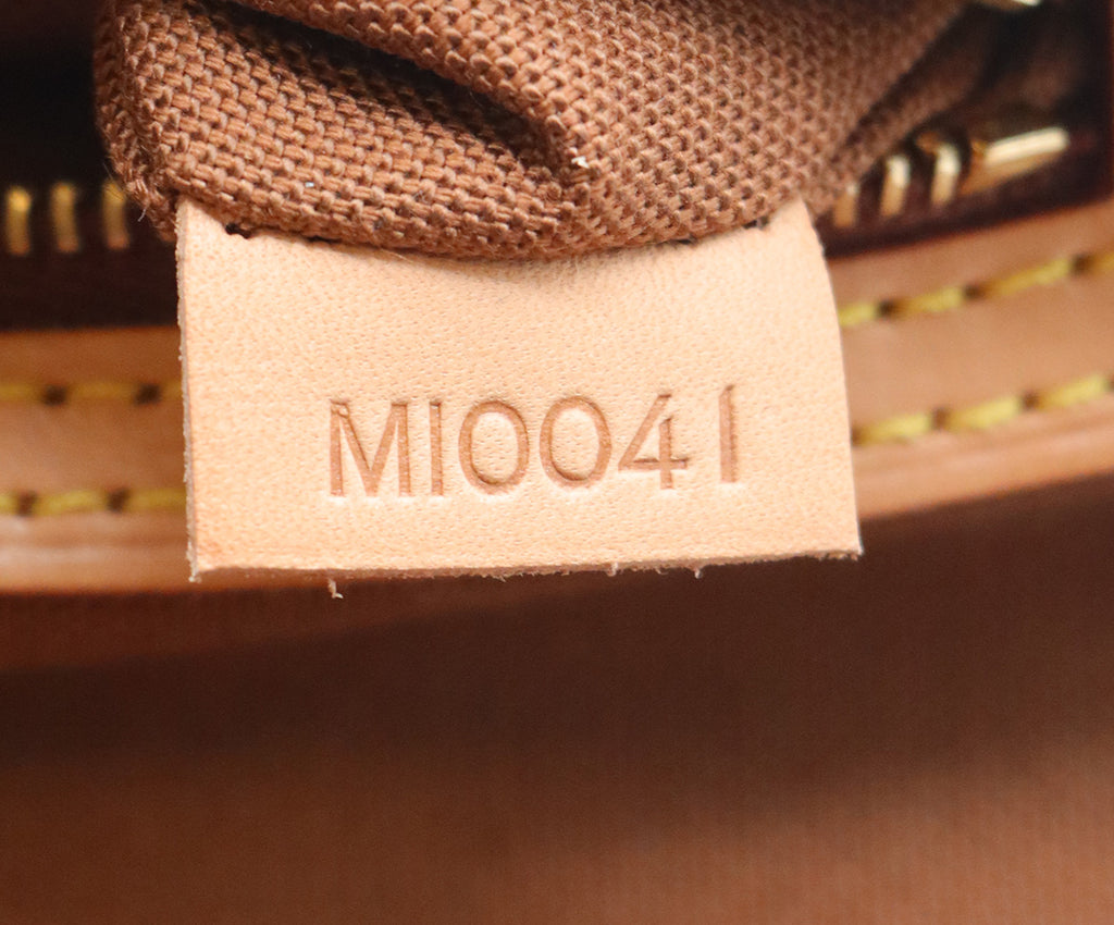 Louis Vuitton Brown Leather Looping Flap Bag 7