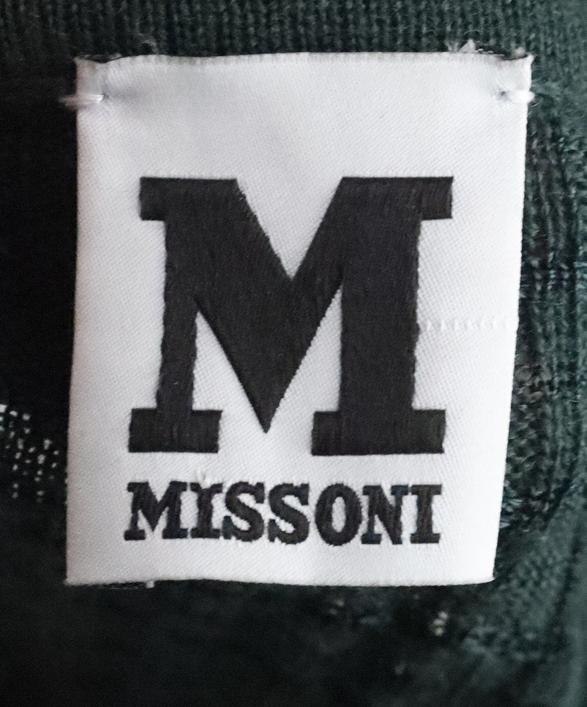M Missoni Dark Green Knit Dress 3