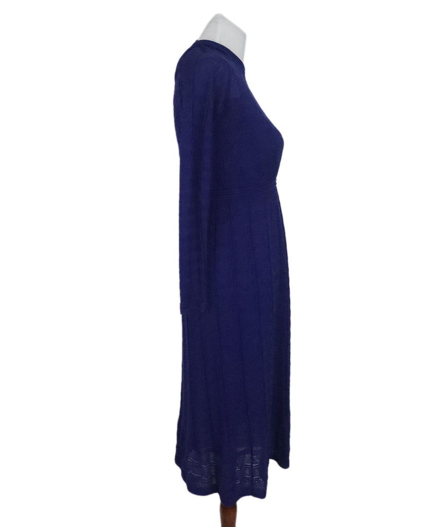 M Missoni Royal Blue Knit Dress 1