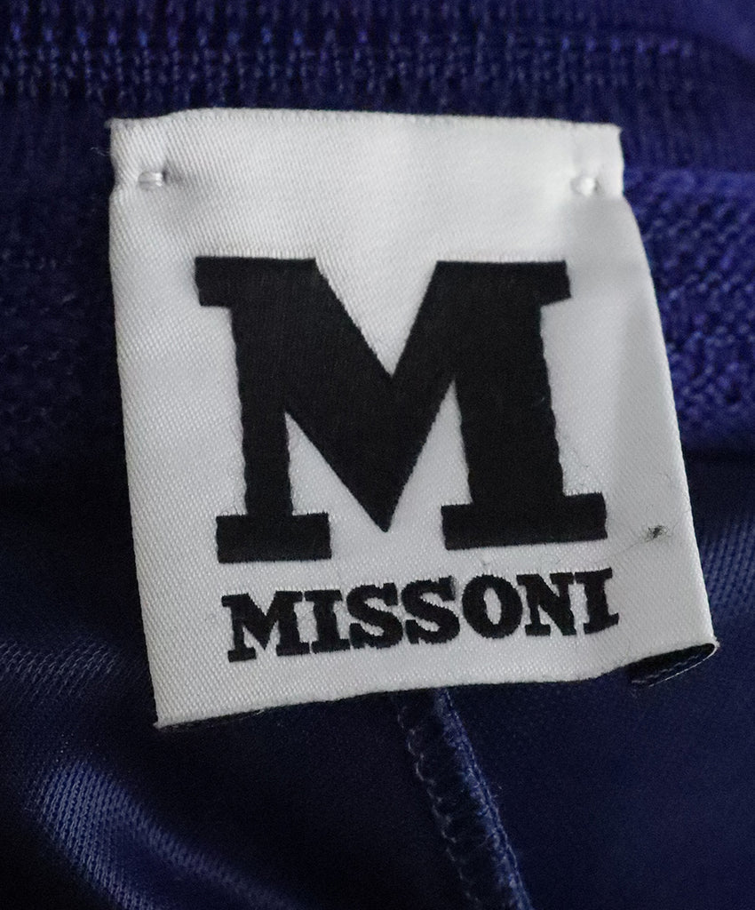 M Missoni Royal Blue Knit Dress 3