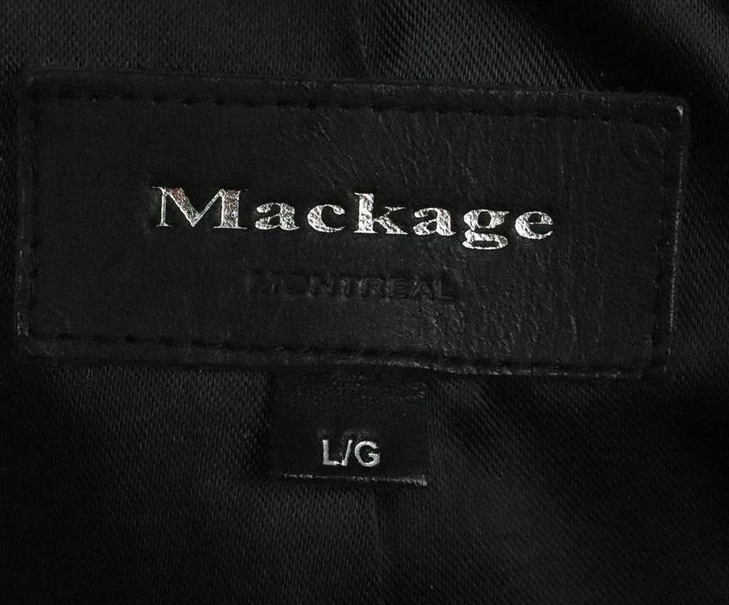 Mackage Black Wool Coat 3