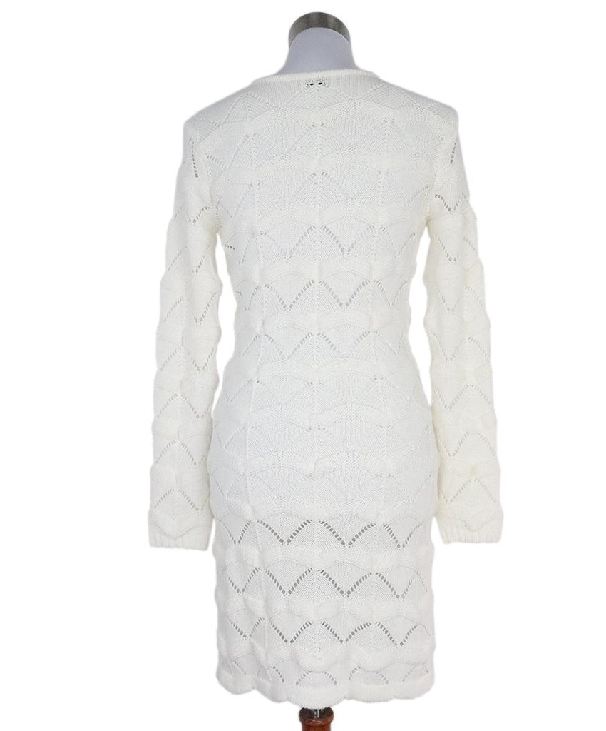 Maison Ullens White Knit Dress 2