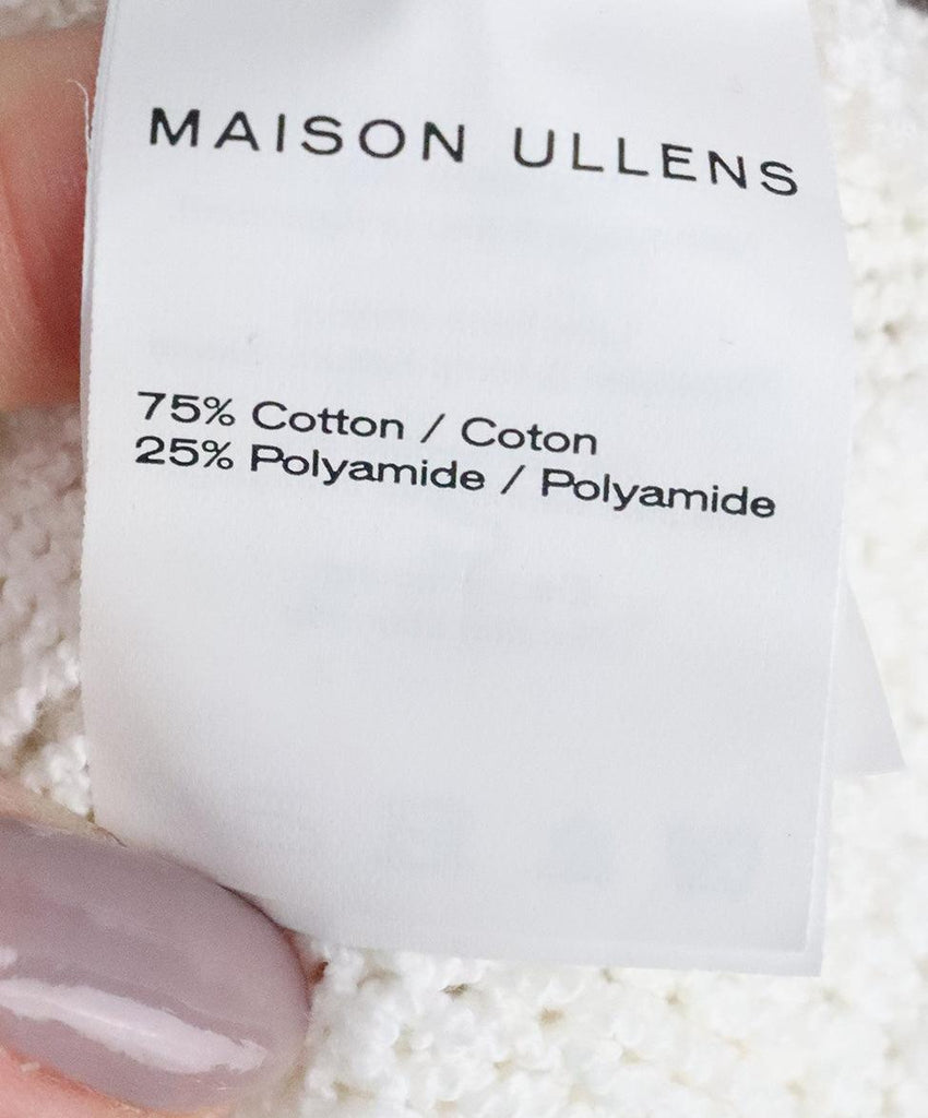Maison Ullens White Knit Dress 4
