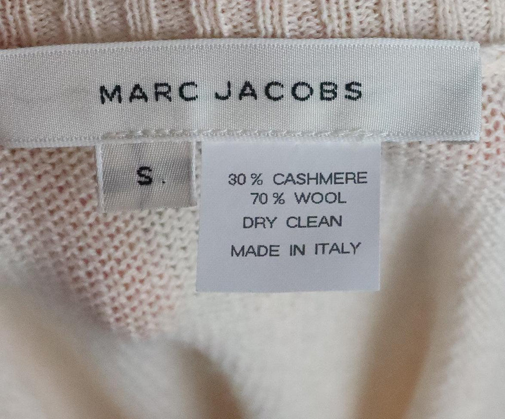 Marc Jacobs Beige Cashmere Cardigan sz 4 - Michael's Consignment NYC