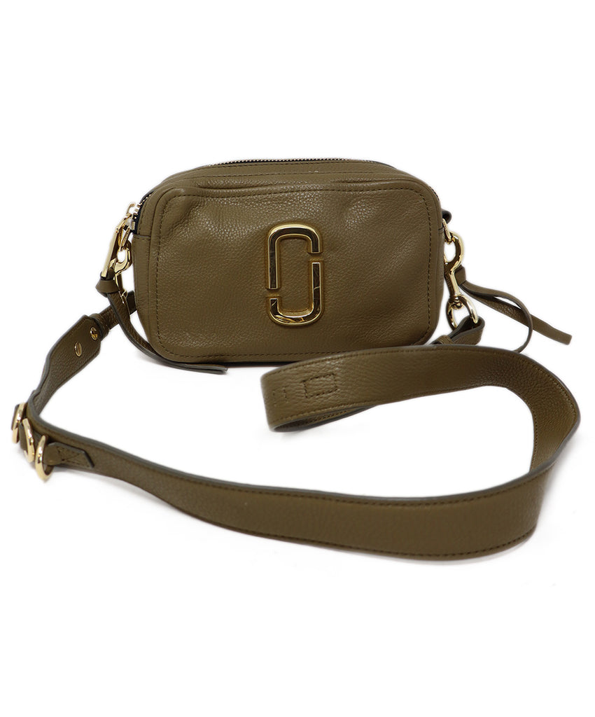 Marc Jacobs Olive Leather Crossbody 