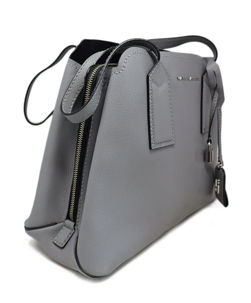 Marc Jacobs Grey Leather Handbag - Michael's Consignment NYC