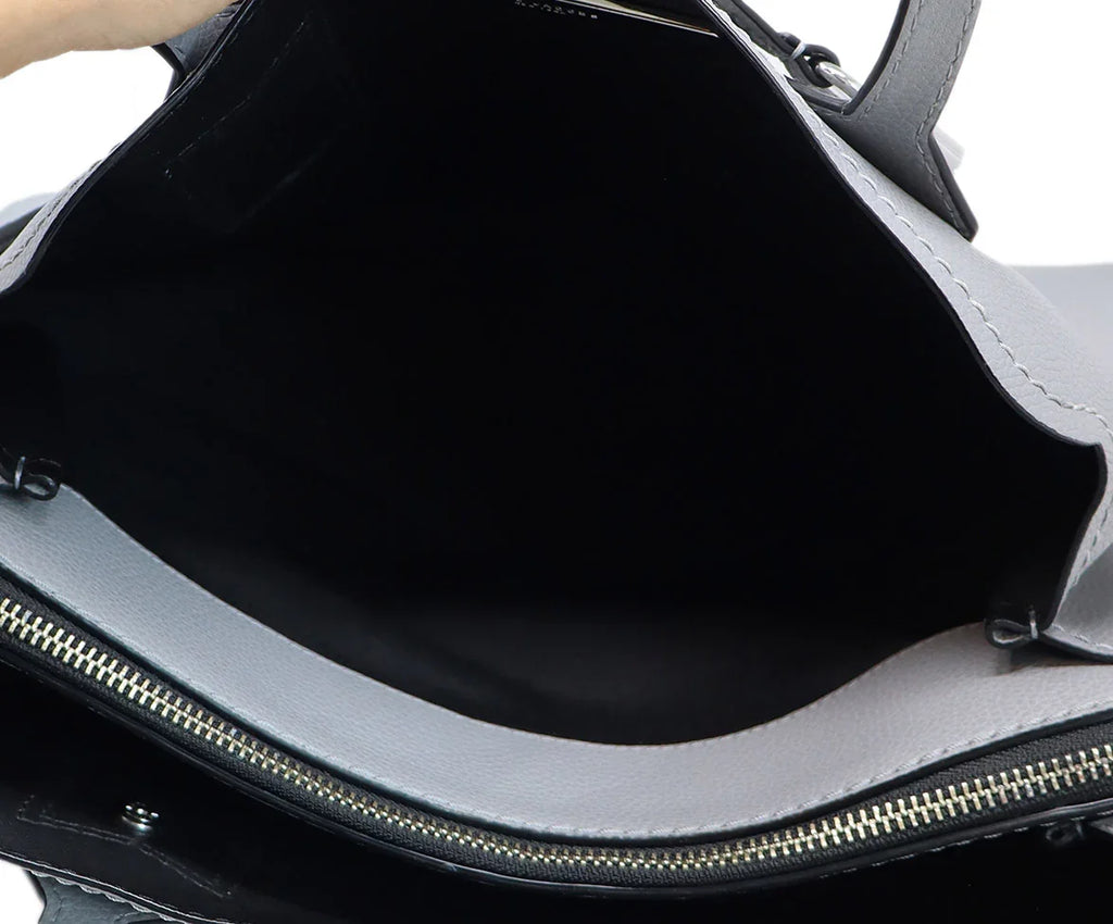 Marc Jacobs Grey Leather Handbag - Michael's Consignment NYC