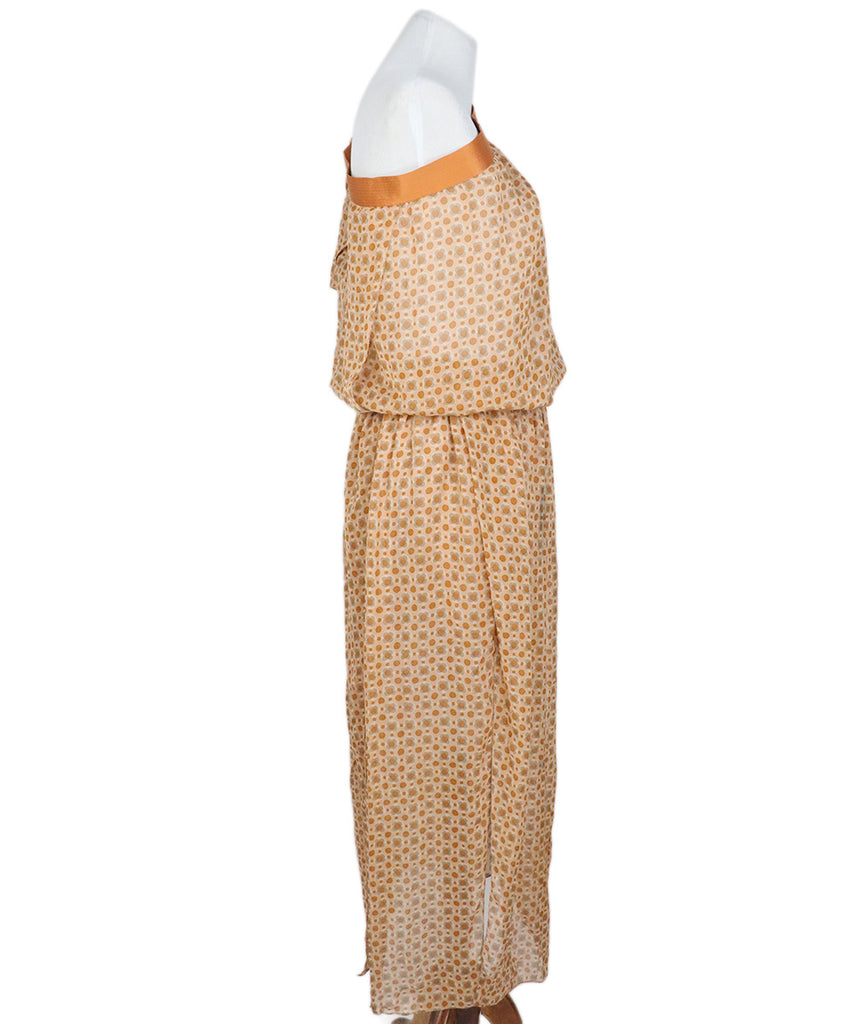 Marc Jacobs Tan Silk Dress 1