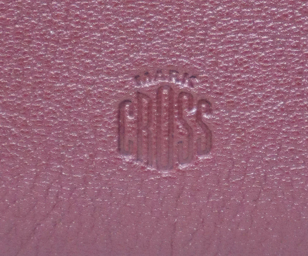 Mark Cross Plum Leather Crossbody - Michael's Consignment NYC