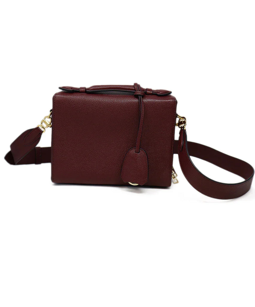 Mark Cross Plum Leather Crossbody - Michael's Consignment NYC