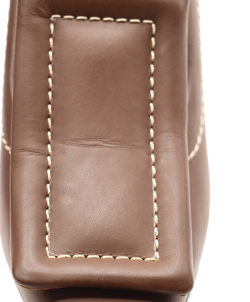 Marni Brown leather buckle heels 5