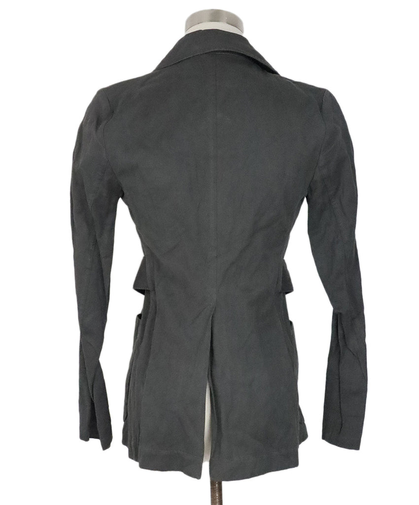Marni Grey Cotton Linen Jacket 2