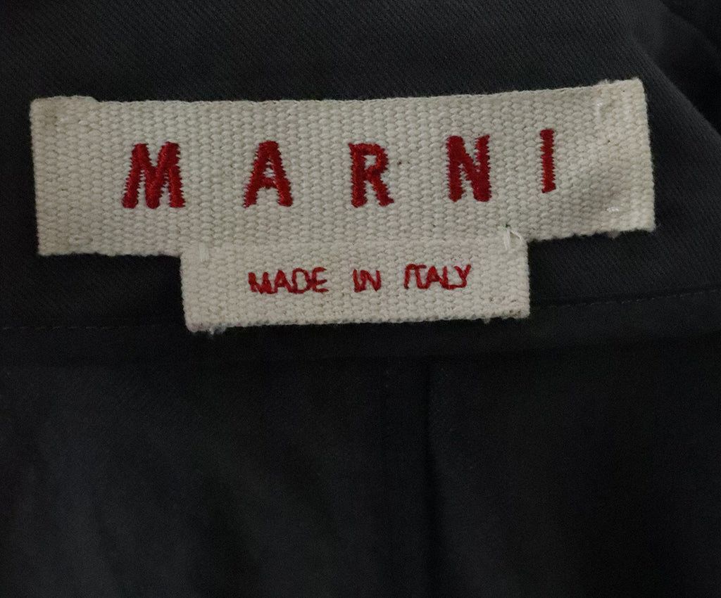 Marni Grey Cotton Linen Jacket 3