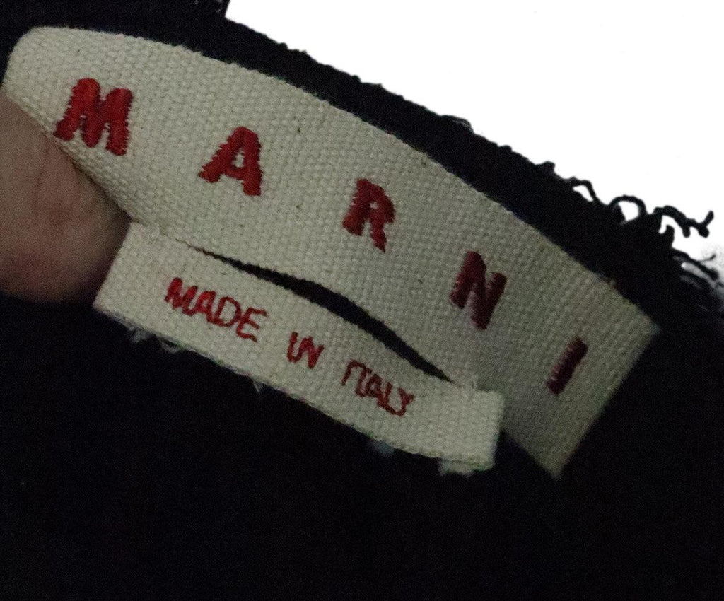 Marni Navy Applique Skirt sz 4 - Michael's Consignment NYC