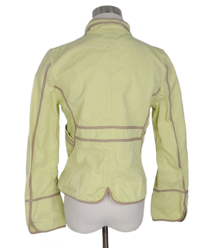 Marni Yellow Cotton Jacket 2