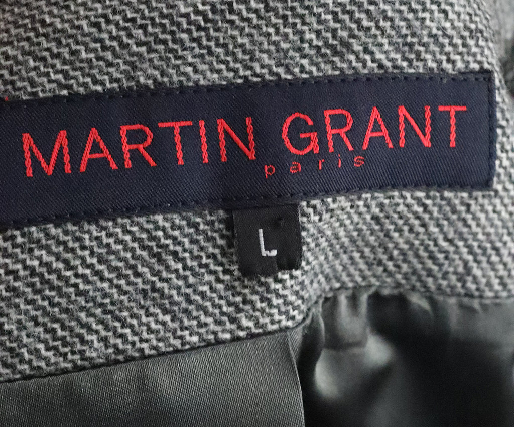 Martin Grant Grey Wool Jacket 3