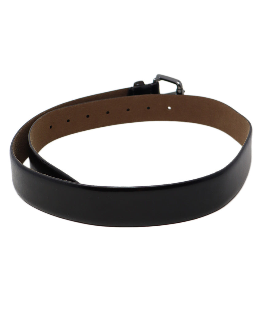 Max Mara Dark Brown Leather Belt 2