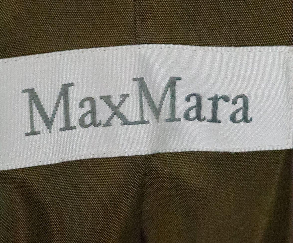 Max Mara Olive & Brown Wool Jacket sz 10 - Michael's Consignment NYC