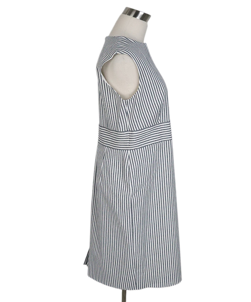 Max Mara Grey Cotton Linen Dress 1