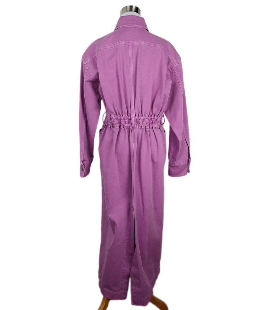 Max Mara Purple Denim Coat 2