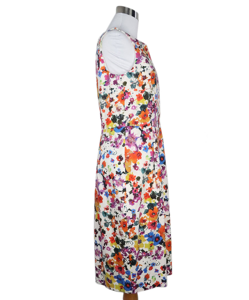 Max Mara Multicolor Floral Print Dress 1