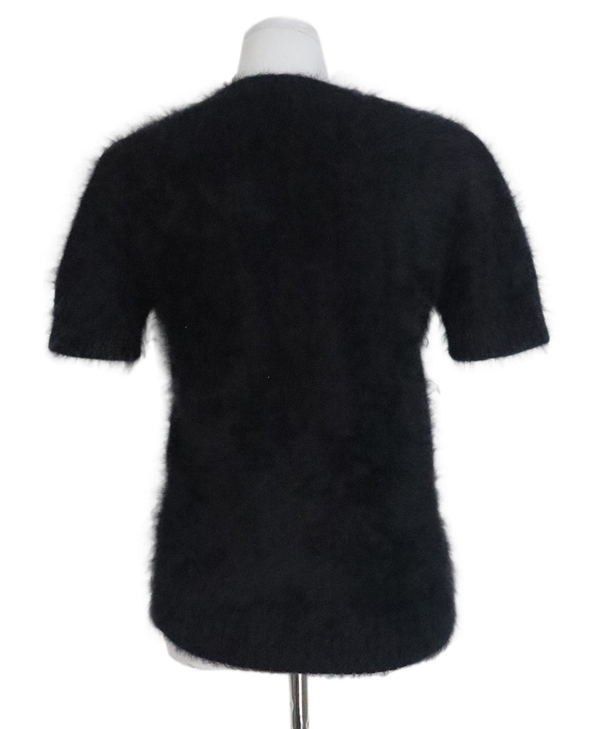 Michael Kors Black Angora Wool Sweater 2