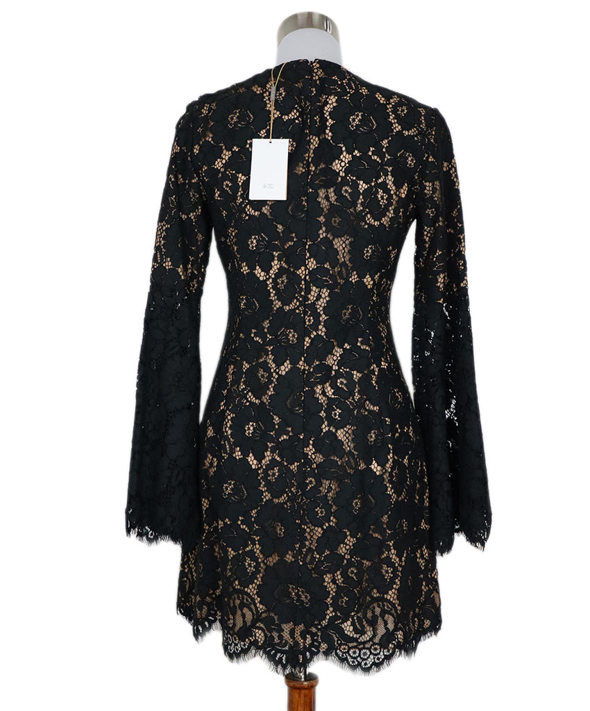 Michael Kors Black & Nude Lace Dress sz 4 - Michael's Consignment NYC