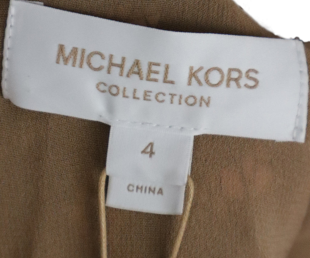 Michael Kors Black & Nude Lace Dress sz 4 - Michael's Consignment NYC