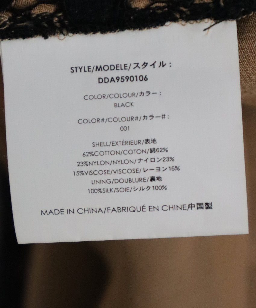 Michael Kors Black & Nude Lace Dress sz 4 - Michael's Consignment NYC