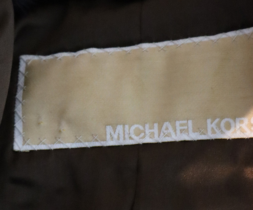 Michael Kors Brown Sheared Mink Coat 3